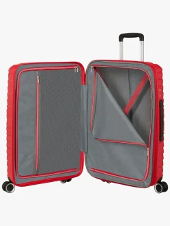 American Tourister Flytwist Kuffert 63-73L, True Red