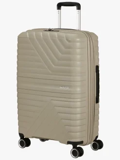 American Tourister Flytwist Kuffert 63-73L, Sandstone