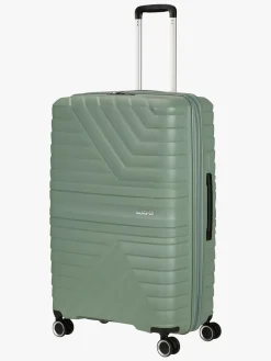 American Tourister Flytwist Kuffert 101-117L, Botanic Green