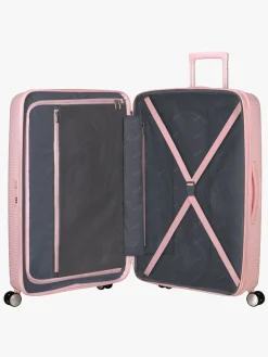 American Tourister Soundbox Spinner Kuffert 97L, Pastel Pink