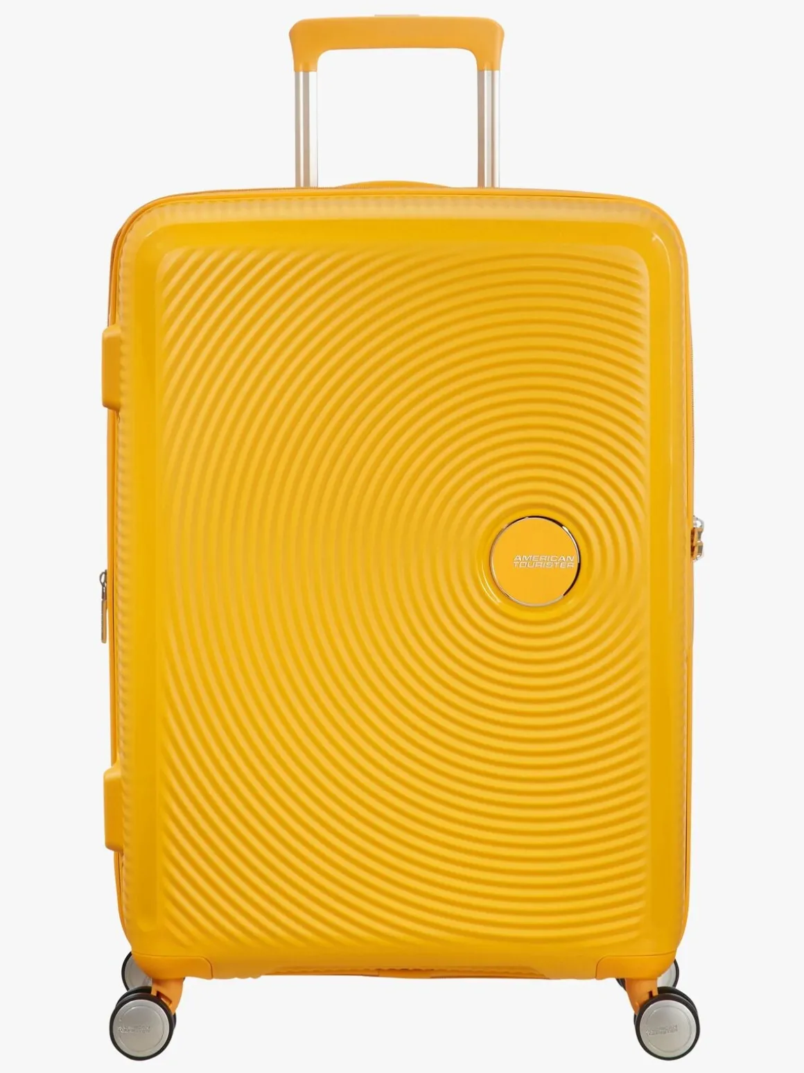 American Tourister Soundbox Spinner Rejsekuffert 71.5L, Golden Yellow