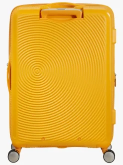 American Tourister Soundbox Spinner Rejsekuffert 71.5L, Golden Yellow