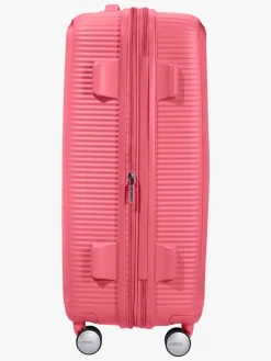 American Tourister Soundbox Spinner Kuffert 71,5-81L, Sun Kissed Coral
