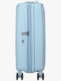 American Tourister Soundbox Spinner Kuffert 35,5L, Pastel Blue