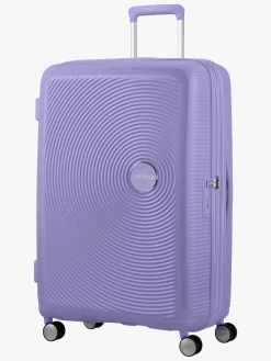 American Tourister Soundbox Spinner Kuffert 97L, Lavendel