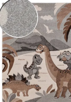 Atlas Jurassic Gulvtæppe 140x200, Nature