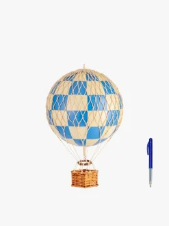 Authentic Models Travels Light Luftballon Ternet Mønster, Blå