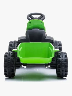 Azeno Eltraktor m. Anhænger, Grøn