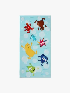 Babblarna Badehåndklæde Bobler, Blå