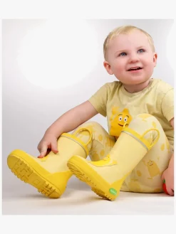 Babblarna Bibbi Gummistøvler, Gul