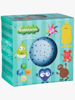 Babblarna Natlampe m. Stjernehimmel & Vuggevise