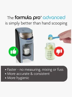 Baby Brezza Formula Pro Advanced Modermælkserstatnings- og Vællingemaskine, Slate