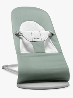BabyBjörn Balance Soft Skråstol Woven Jersey, Grøn/Grå