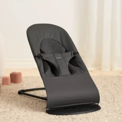 BabyBjörn Balance Soft Skråstol Woven/Jersey, Mørkegrå