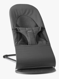 BabyBjörn Balance Soft Skråstol Woven/Jersey, Mørkegrå