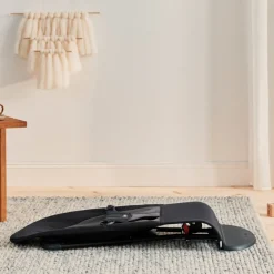 BabyBjörn Balance Soft Skråstol Woven, Sort/Mørkegrå