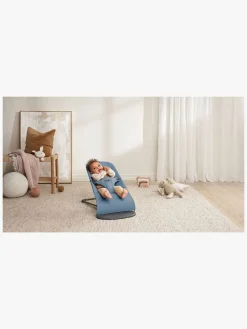 BabyBjörn Bliss Skråstol Woven Mélange, Blå