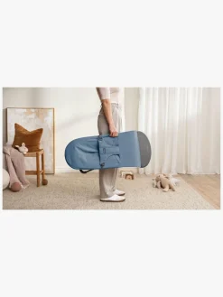 BabyBjörn Bliss Skråstol Woven Mélange, Blå