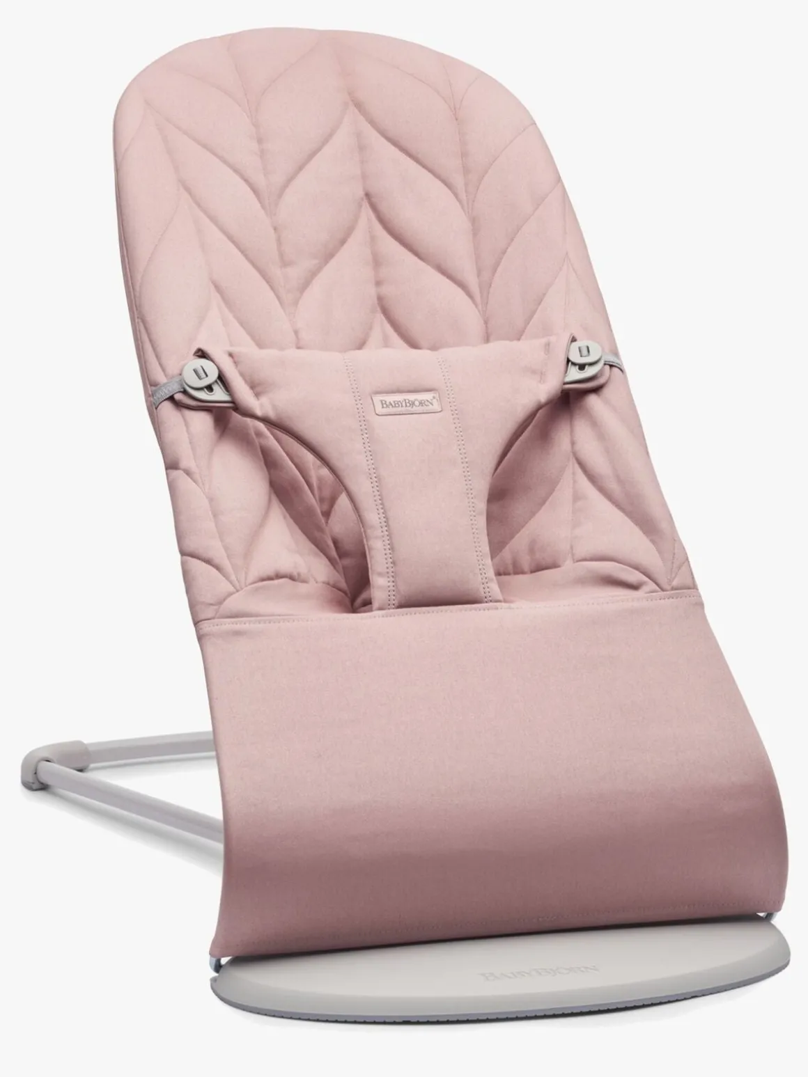 BabyBjörn Bliss Skråstol Woven Bladmønstret Quilt, Gammelrosa