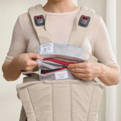 BabyBjörn Harmony Bæresele Woven, Light Beige Melange