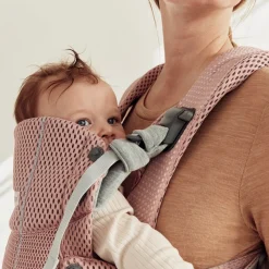 BabyBjörn Harmony Bæresele 3D Mesh, Lyserød