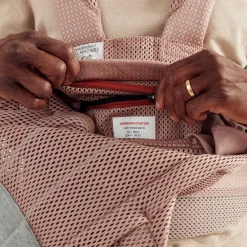 BabyBjörn Harmony Bæresele 3D Mesh, Lyserød