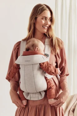 BabyBjörn Mini Bæresele 3D Jersey, Lys beige