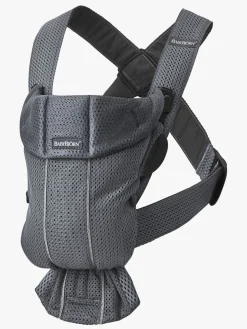 BabyBjörn Mini Bæresele 3D Mesh, Anthracite