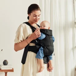 BabyBjörn Move Bæresele 3D Mesh inkl. Regnslag, Sort