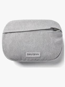 BabyBjörn Opbevaringslomme Bæresele Woven, Light Grey Melange