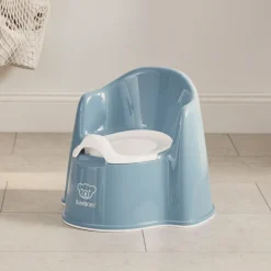 BabyBjörn Pottestol, Deep Blue/White