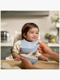 BabyBjörn Spisesæt 3 Dele, Lys Blå