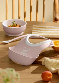 BabyBjörn Spisesæt 3 Dele, Lys Rosa