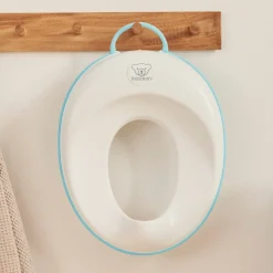 BabyBjörn Toiletsæde til Børn, Hvid/Turkis