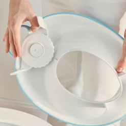 BabyBjörn Toiletsæde til Børn, Hvid/Turkis