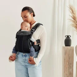 BabyBjörn Bæresele Harmony 3D Mesh inkl. Betræk, Sort