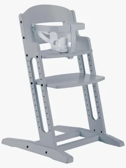 BabyDan Danstolen Højstol m. Hynde, Grå/Sort