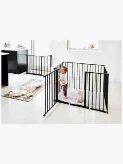 BabyDan Square Kravlegård 105x72x71 cm, Sort