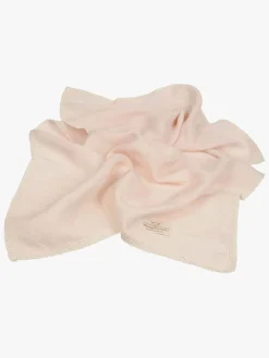 BabyMatex Babytæppe i Hør 75 x 100 cm, Lyserødt