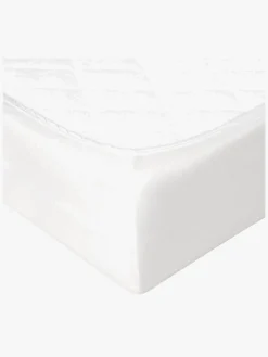 BabyMatex Hygienic Bamboo Vandtæt Stræklagen til Tremmeseng 60 x 120 cm, Hvid