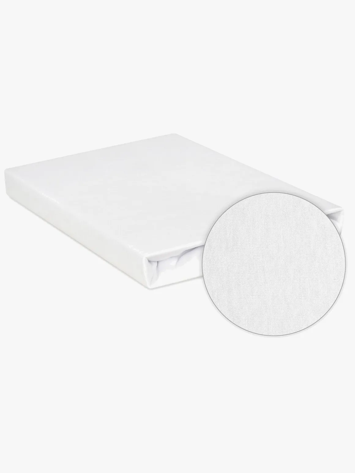 BabyMatex Hygienic Jersey Vandtæt Stræklagen til Tremmeseng 60 x 120 cm, Hvid