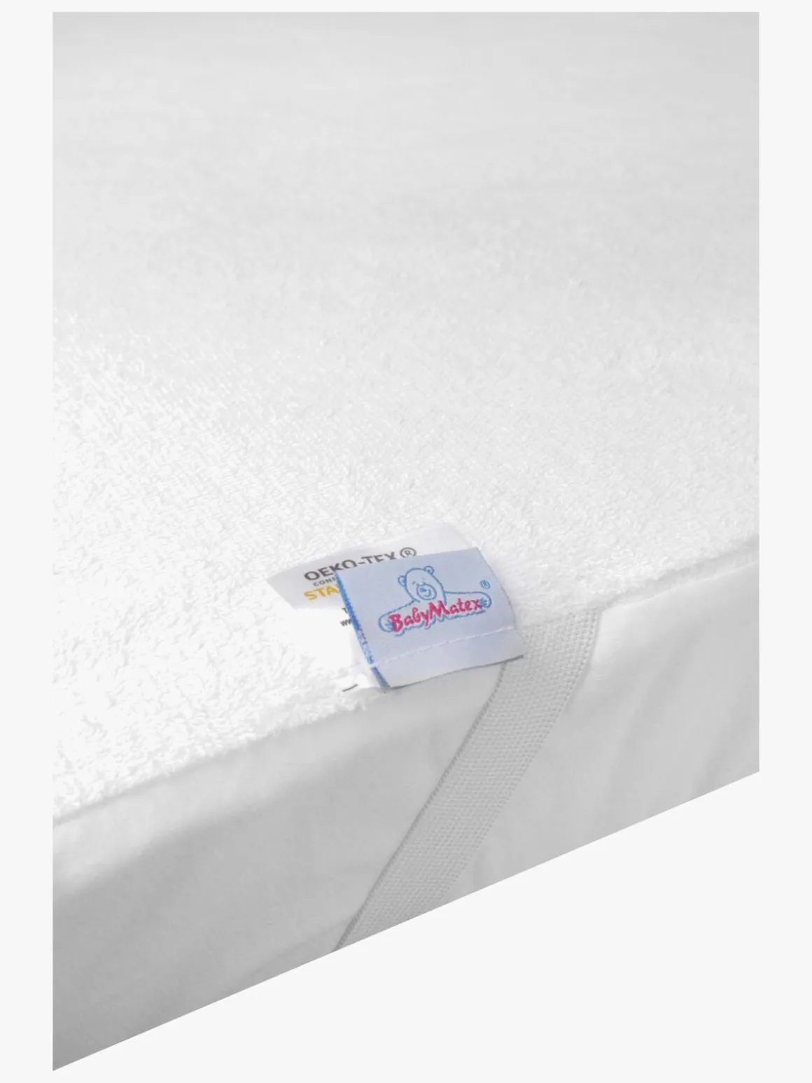 BabyMatex Hygienic Rullemadras for tremmeseng 60x120 cm Vandtæt, Hvid