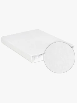 BabyMatex Jersey Stræklagen til Børnesenge 70 x 140 cm, Hvid