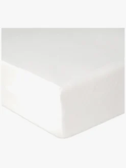 BabyMatex Jersey Stræklagen til Børnesenge 70 x 140 cm, Hvid