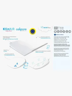 BabyMatex Klin Air Vandtæt Babypude 36 x 60 cm, Hvid