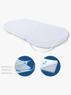 BabyMatex OXI PROOF Rullemadras til Juniorseng 70x140 cm, Hvid