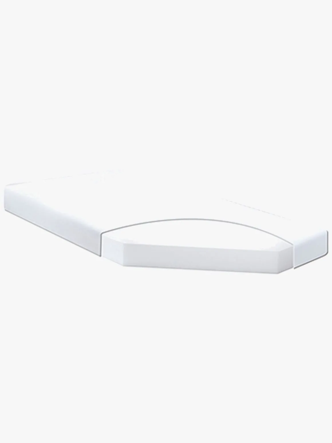 BabyMatex Softi Simpli Barnevognsmadras i skum 40 x 90 cm