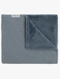 Baby's Only Baby Crib Tæppe Teddy Grace, Nordic Blue