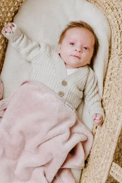 Baby's Only Baby Crib Tæppe Cozy, Old Pink