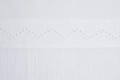 Baby's Only CALM Stræklagen med Broderi 60x120, White